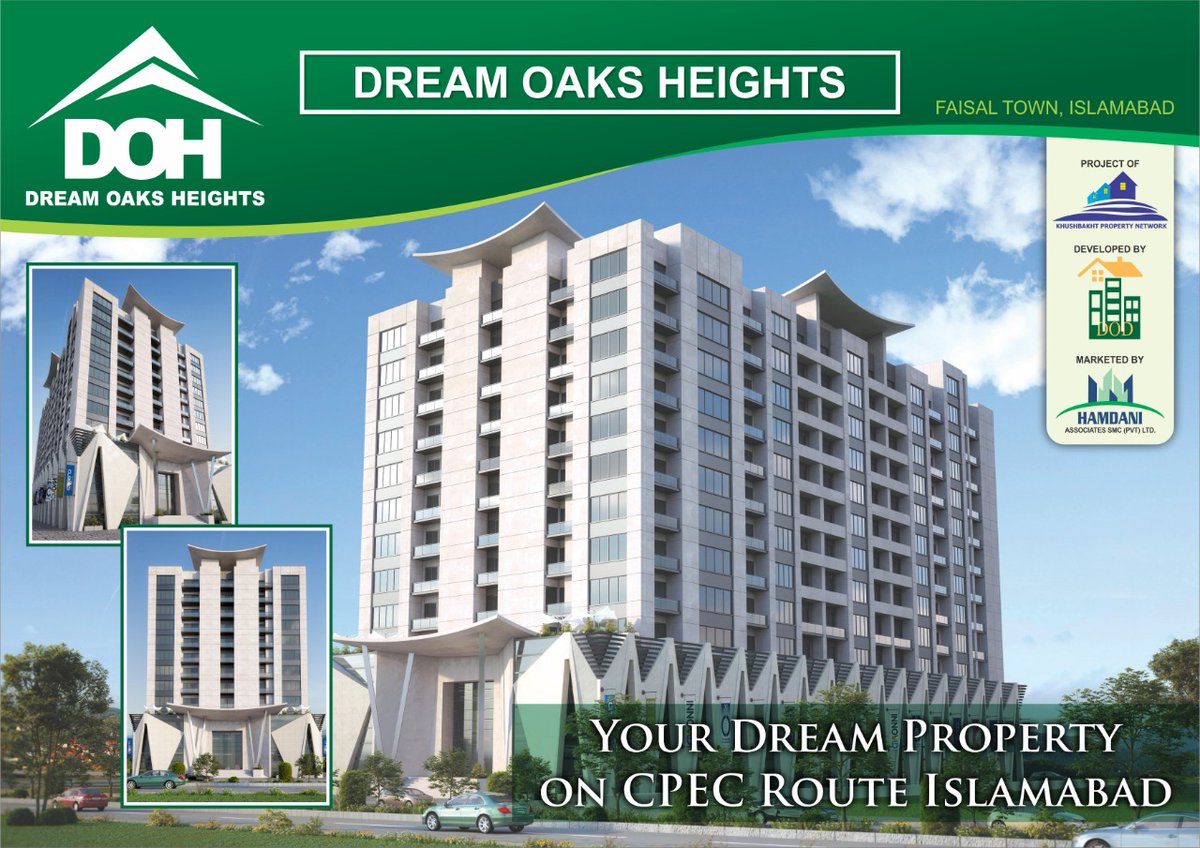 Book your dream property on CPEC route Islamabad with just 25% down payment.