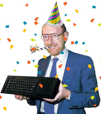 csscgc's tweet photo. A new challenge to celebrate Clive Sinclair's upcoming 80th birthday on the 30th of July! Deadline is 20th of August. More details here: https://t.co/J66JkZCVZG #csscgc #sinclair #zxspectrum https://t.co/GnwmDo6cYL