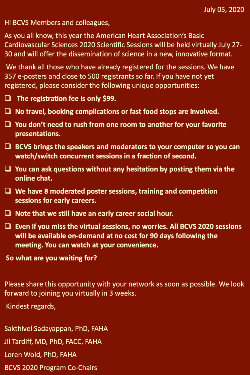sadayappanlab's tweet photo. BCVS Scientific Sessions 2020

https://t.co/hFrxS0gaeU 

@jct_ucb @StanfordCVI @emmcnally @sadayappanlab @bcvs2020 https://t.co/6NnpO4CRqs