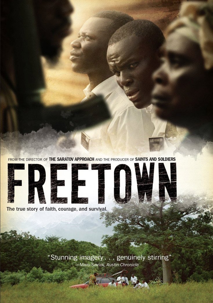 FREETOWN: Shot in Ghana but based on a true story of 6 Liberian Missionaries who try to escape from Liberia to Sierra Leone during the Civil War. Beautiful cinematography and story. (Available on Amazon Prime)