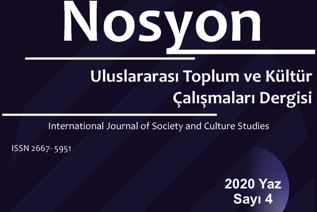 Nosyon dergisi 2020 Yaz sayısıyla yayında
nosyondergi.com/index.php/meta