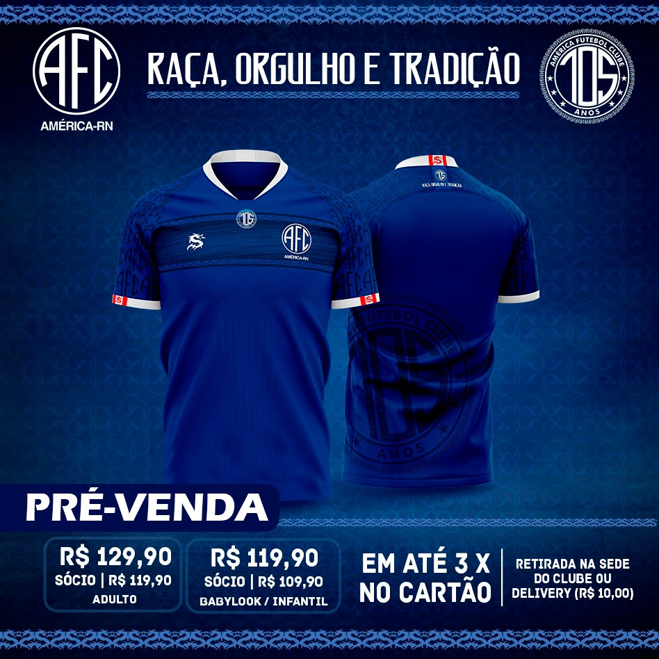 camisa america rn 2020