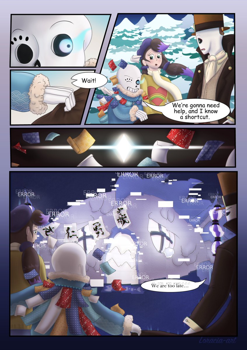 Loraciaart's tweet photo. CREATALE page 11-12
If you want you too support me go to my Ko-fi UwO
https://t.co/iZ6ThNd3IR
#undertale #gaster #sans #creatale #human https://t.co/6qVDpTPmLt
