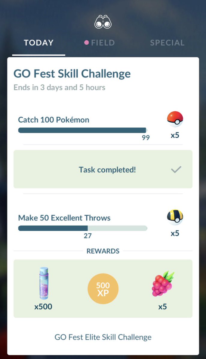 TheOtakuAuthor's tweet image. 3 days to go! I think I might make it...
#PokemonGo #GOFestEliteSkillChallenge #ExcellentThrows