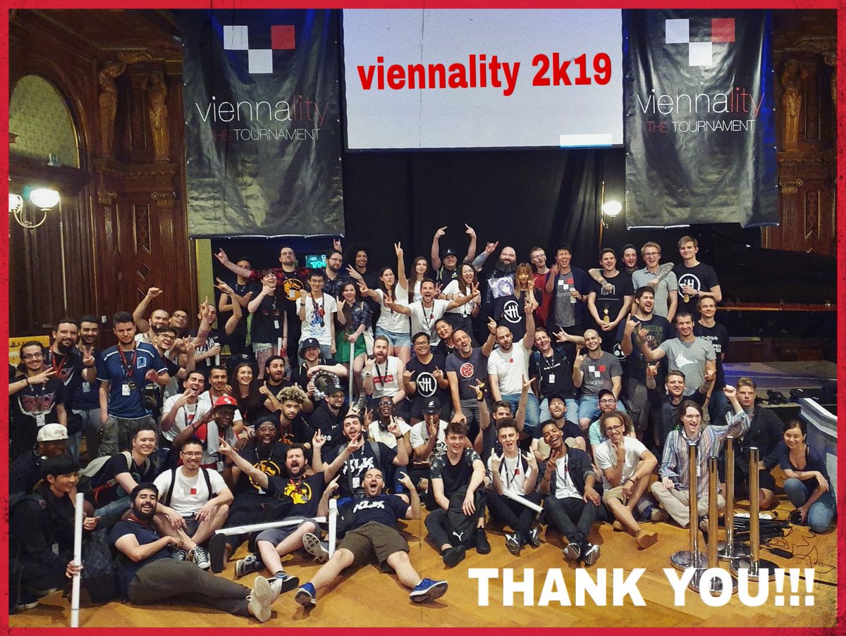 viennality's tweet photo. #viennality2k19 was a blast.
We are thankful for every moment celebrating Fighting Games with you.
Thank you to our crew members, partners, communities, friends and families who made this tournament so unique and special❕❕❗️
https://t.co/4PWkJgdZ5k
#aftermovie #FGCFAM #2k21 🤘🏼 https://t.co/c5oiA8usZo