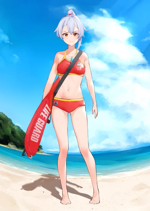 水着巴さん再臨(妄想) #FGO 