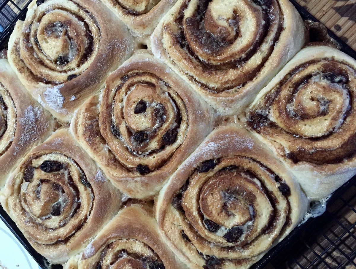 bbitesph's tweet photo. What’s Baking?
Our 4yr-old head Chef special - Hana’s Homemade Cinnamon Rolls 😊😋
#baking #cooking #bake #cinnamon #cinnamonrolls #homemadecinnamonrolls #recipe #bbites #StayAtHome #stayathomecook https://t.co/l8hKBmH1xn