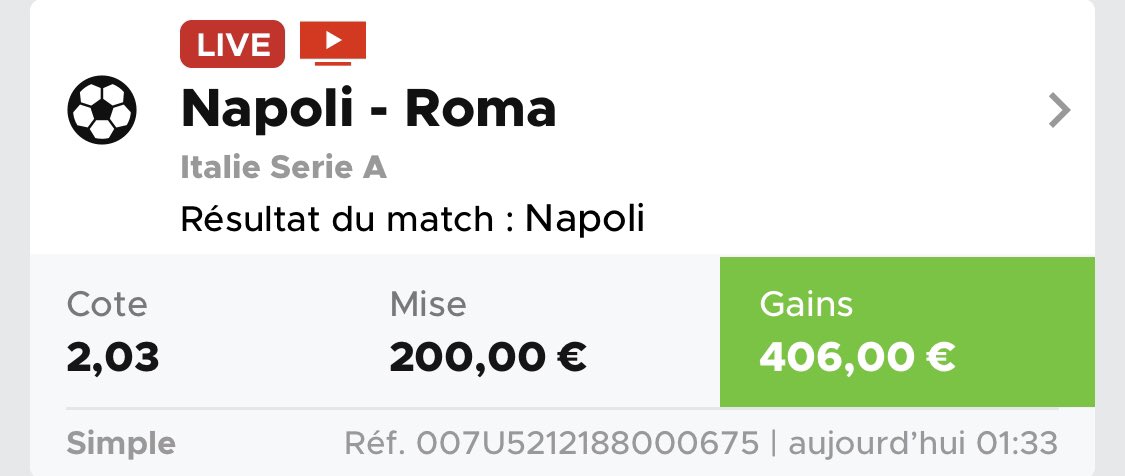 BoozPronos's tweet photo. 2/2 pour les pronostics du VIP ce week end 🤑

Depuis l'ouverture du site le 22 juin j'ai proposé 9 tickets sur l'espace VIP 7 sont passés pour un bénéfice total de 1200€ 

Rejoins nous pour la nouvelle semaine sur https://t.co/DKMLQWJ7q8 https://t.co/Ifm5a6MGLk