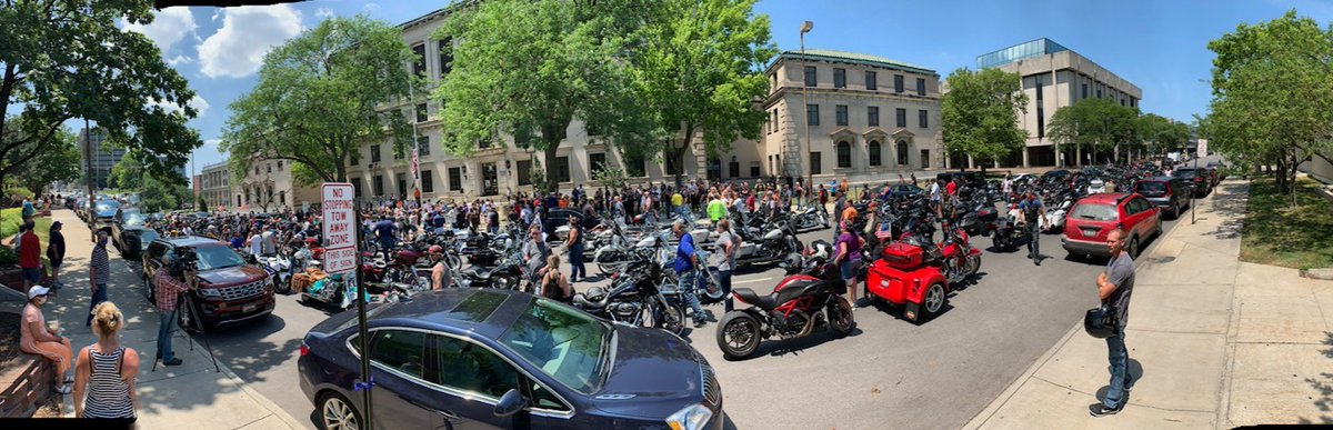 Toledo_PD's tweet photo. The family of Officer Dia &amp; members of the Toledo Police Department continue to be overwhelmed by the support of the community &amp; nation.  These are just a couple photos taken at events in Toledo. Thank you to each &amp; every person who has shown their support for Officer Dia https://t.co/p14MMcRDbw