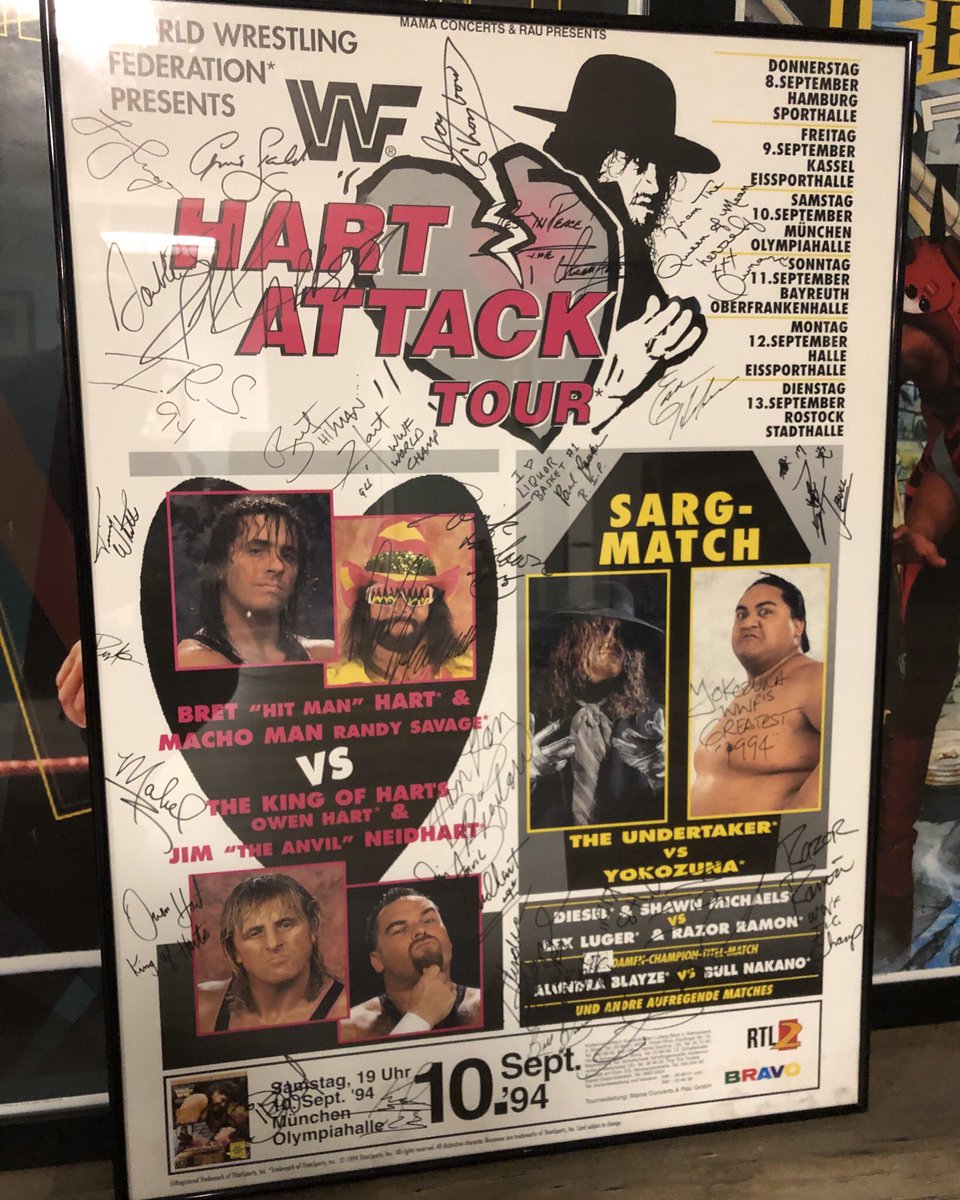theringworn's tweet photo. @maskedwrestlers Poster from tour https://t.co/PzUuo91vdW