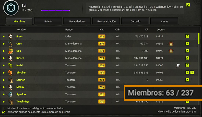 GremioSei's tweet photo. @ES_DOFUS Antro de Kralamar Gigante abierto en servidor Atcham por el @GremioSei 
Si algún aventurero necesita ir, !aprovecha! https://t.co/komT4br3g2