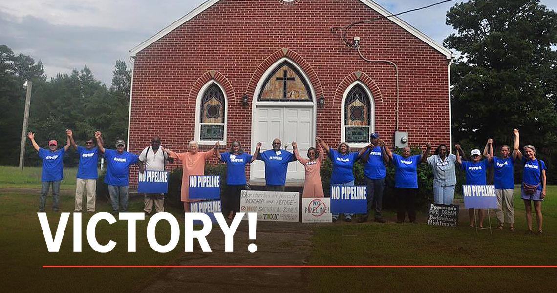 selc_org's tweet photo. VICTORY! Dominion and Duke Energy abandon the Atlantic Coast Pipeline https://t.co/hJhEdmooRj #NoACP #breakingnews https://t.co/iqavGTa4nr