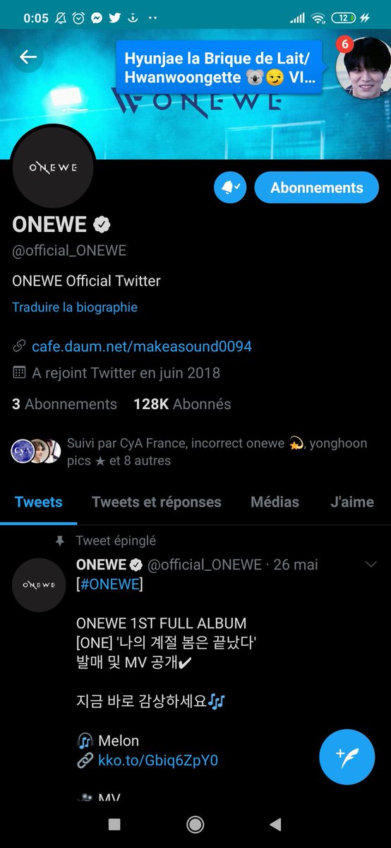 Saintomer6's tweet photo. @Onewe_FR @ONEWECyAFrance Dongmyeong CyA Harin kangyun younghoon.... Tous 😂😂 https://t.co/maXiguJCzv