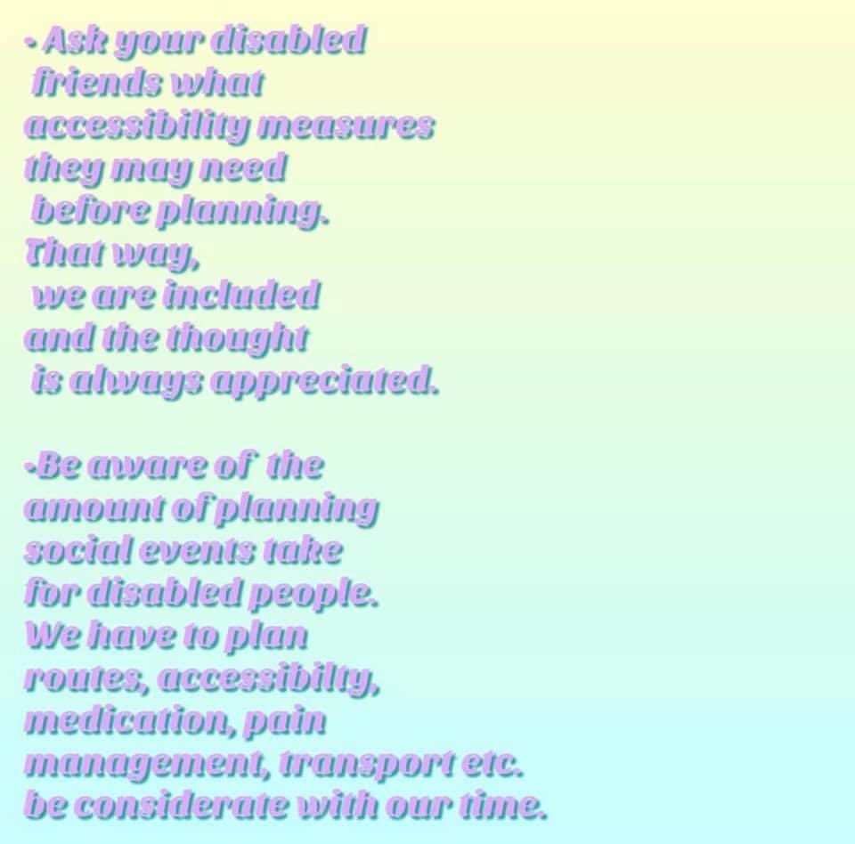 So many of the Instagram design graphics being shared right now are completely illegible to me due to font choices. The irony of posting about accessibility in a font NOBODY can read 🥴 ?????!!!!