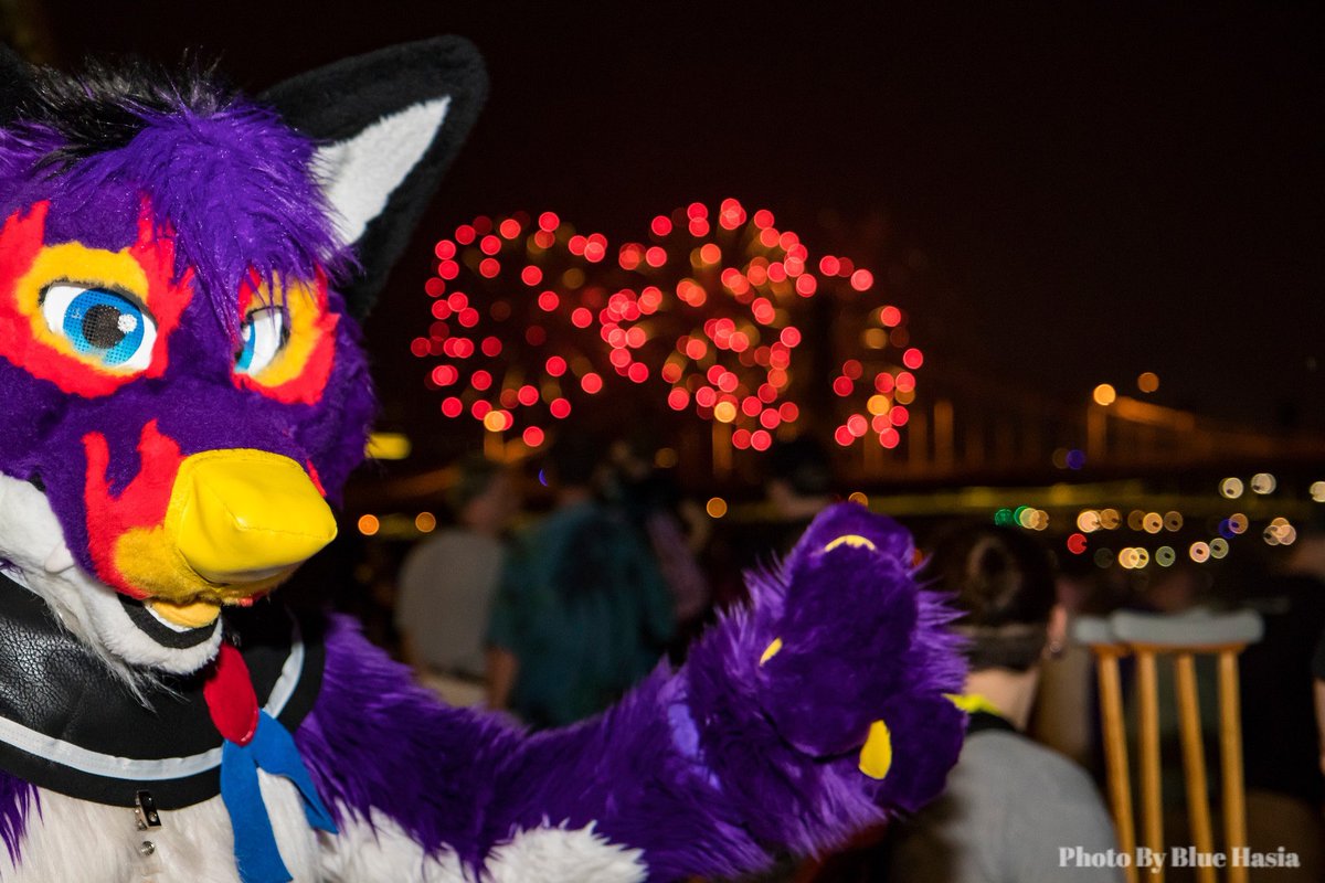 PhantomFoxForce's tweet photo. Happy belated #FourthofJuly! 🇺🇸💥🇺🇸💥🇺🇸
Pic taken at #Anthrocon2018 #AC2018. https://t.co/M8WmO0L7Y6