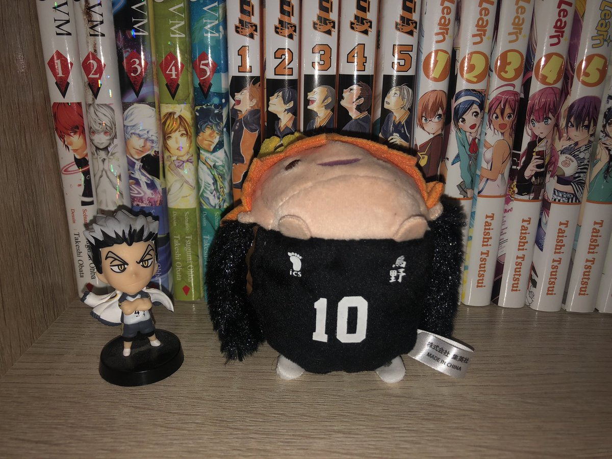 [ PRODUIT DÉRIVÉ ] petite peluche tsum tsum à l'effigie d'Hinata Shoyo mdrrr