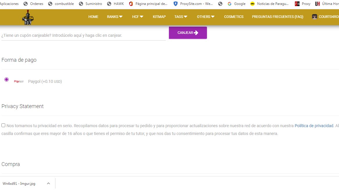 Golosophite's tweet image. Hola @Schiso @Resucting Queria informales denuevo que no deja pagar con paypal y esta en 50 porciento la tienda y tengo que comprarles amis subs lo que prometi porfavor si lo arreglarian solo deja paygol

RT?PARA DIFUNDIR