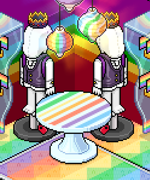 Habbo Pride / Giveaways on Habbo Hotel tweet media