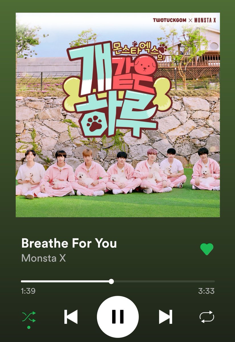title: breathe for youlyrics: I'm so glad the world is full of you who's breathtaking. I'll treasure you inside of me and I want to be one for eternity.