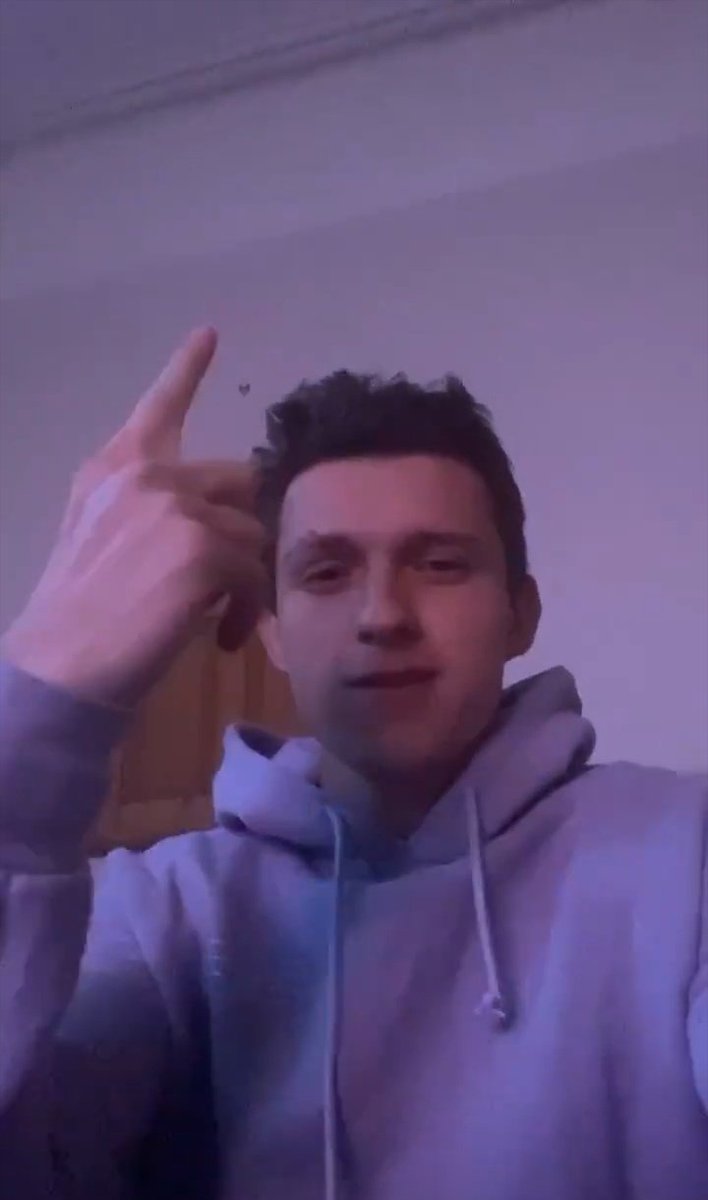 tom holland during quarantine; a necessary thread