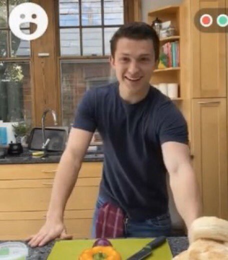 tom holland during quarantine; a necessary thread
