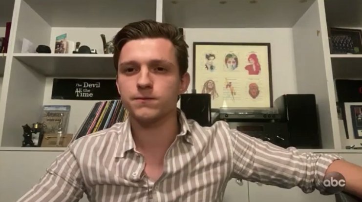 tom holland during quarantine; a necessary thread