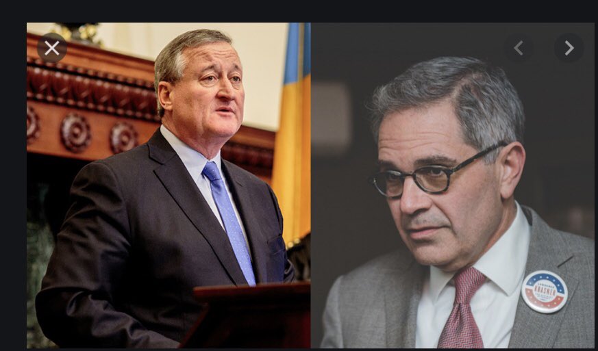 wembley67's tweet photo. @6abc Outlaw had it nailed from Day 1. @PhillyMayor is #WorstMayorEver and his surrogate @DA_LarryKrasner is #WorstDAEver #LawandOrder https://t.co/DzUsV0LDGw