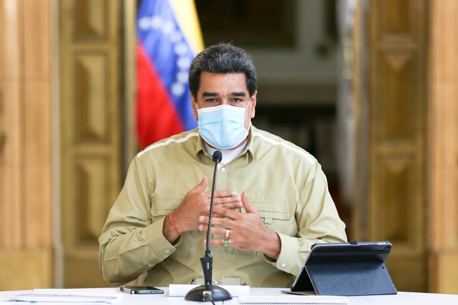 PresidencialVE's tweet photo. Pdte. @NicolasMaduro hace un llamado a la población hacer uso correcto del tapaboca para prevenir el contagio de la COVID-19. "Debemos usarlo siempre" insiste. https://t.co/I9Svzg2oAN