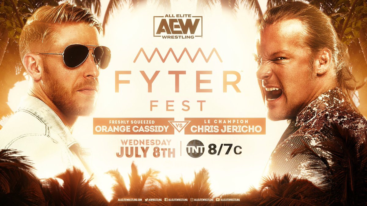 Wednesday on @tntdrama -Nyla is back! -more FTR please -Mr. B -and holy 💩 Orange V Jericho FIRST TIME EVER #AEWDynamite