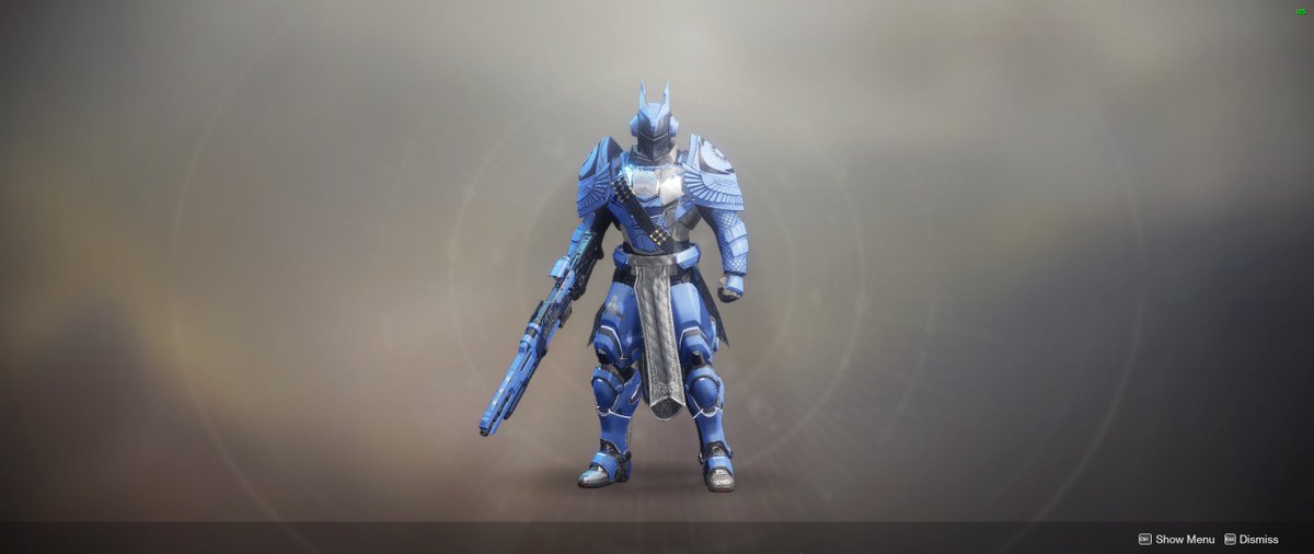 SNTINL1's tweet photo. #BungieDayFashionShow

This shader may be too light since we're all drifting towards the darkness... https://t.co/OhVmRnlU8F
