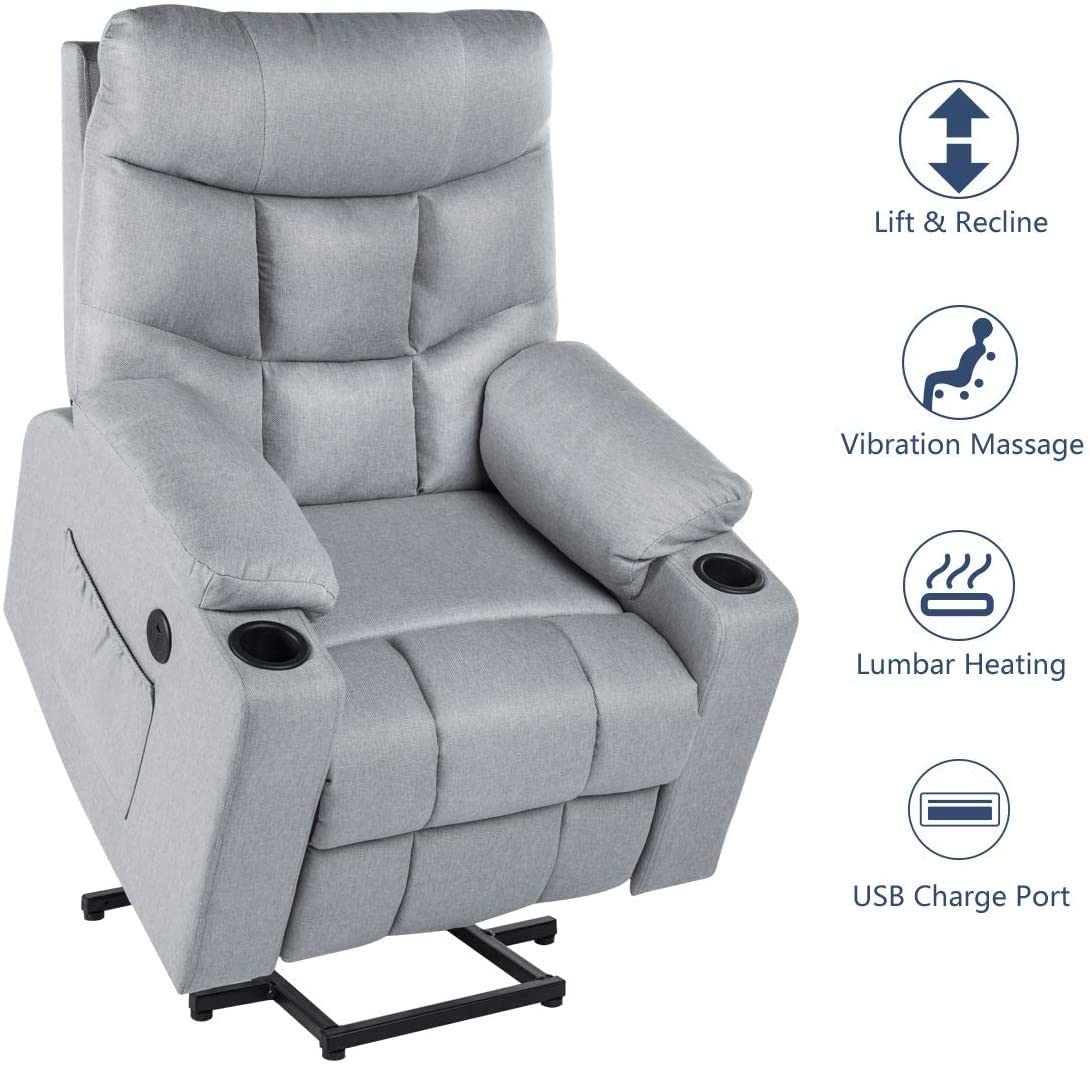 Very Elegant Gray Power Lift Chair for Elderly: amzn.to/31KZ2iy

#elderly #esright #amazon #eldercare #SeniorSunday #seniorcare #seniorliving