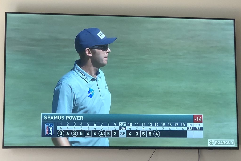 PowerHRG's tweet photo. Congrats to @Power4Seamus for a top 15 finish in the @RocketClassic tournament this weekend! Loved seeing you on the leaderboard. https://t.co/7kYBr2elqM