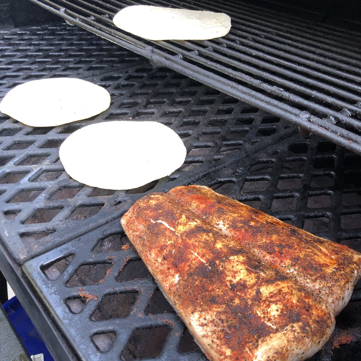 WYcain's tweet photo. How about some #nascartailgate action during #Brickyard400 @IMS with some #mahi #fish 🌮? #pitbossnation https://t.co/zjq8lQVEt1