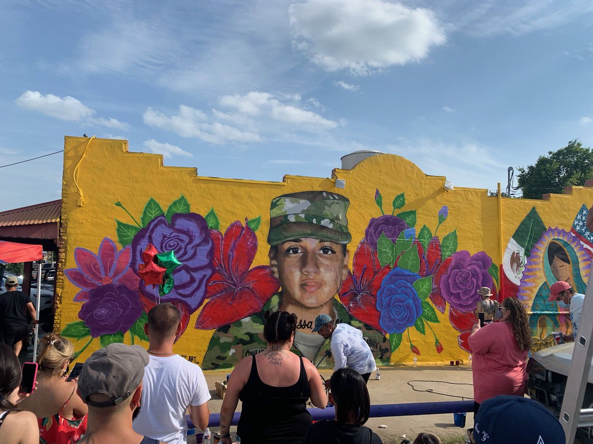 Today Fort Worth Tx did its thing🇲🇽 #JusticeForVanessaGuillen https://t.co/2pcEVOY5El