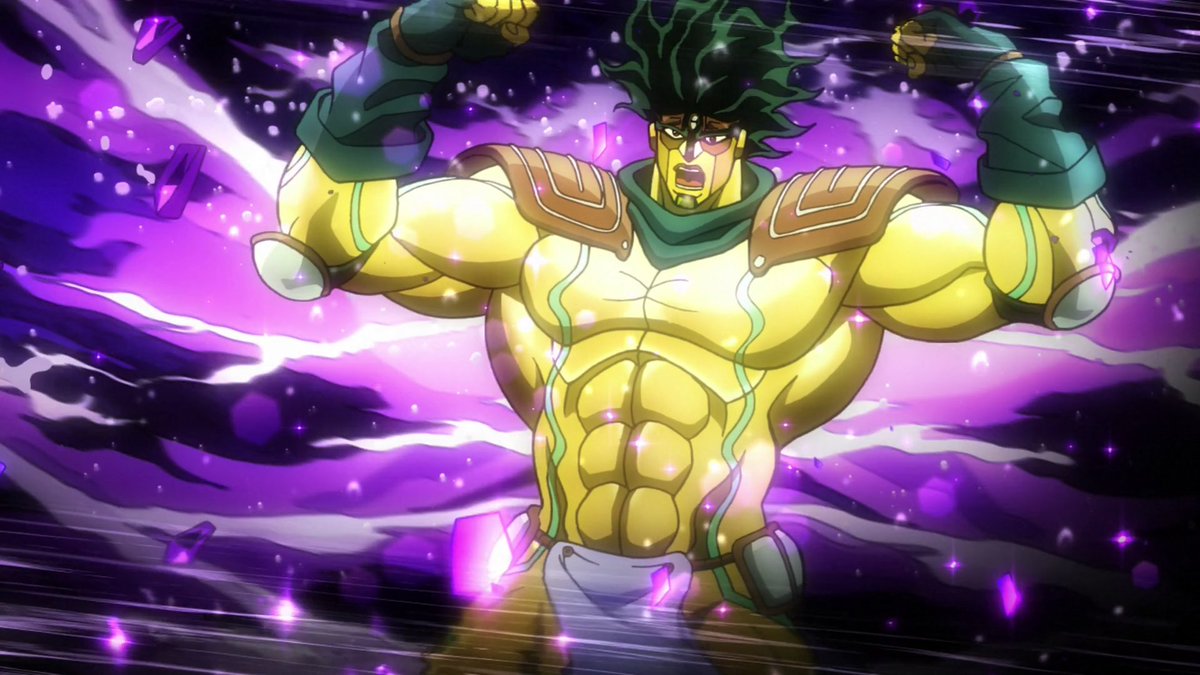 Star Platinum color shifts from episodes 1, 2, 6, & 7. What's your...