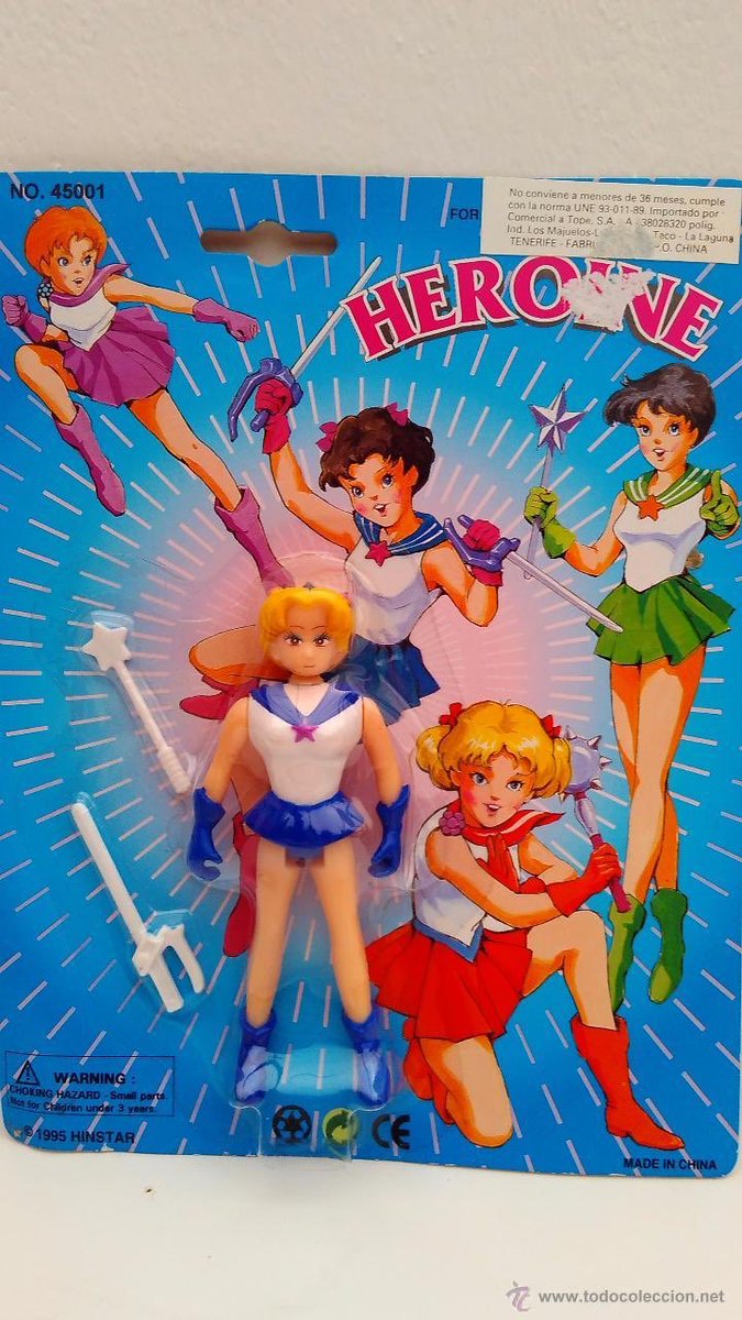 AudienceCapital's tweet photo. What Sailor Moon knockoff is the most bizarre? Heroine, Sailor Moon creepy clock, Cartoon Fairy Ball, or Planet Girl? https://t.co/CnWEuSMA5K