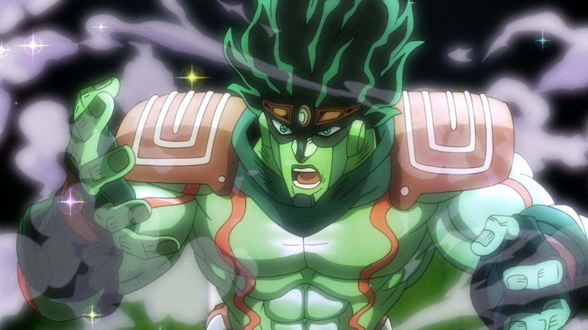 JoJo's Bizarre Visual Design on X: Star Platinum: The World