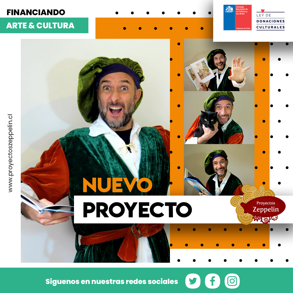 tu_zeppelin's tweet photo. En esta oportunidad Proyectos Zeppelin junto con Daniel García presentamos la campaña de Cuenta Cuentos 🧚

Síguenos en rrss:
Facebook: /Proyectoszeppelin
Instagram: @proyectoszeppelin

#financiamiento #cultura #fotografía #proyectosartisticos #artistas #teatro #crowdfundingchile https://t.co/aDW7mW2ZQi