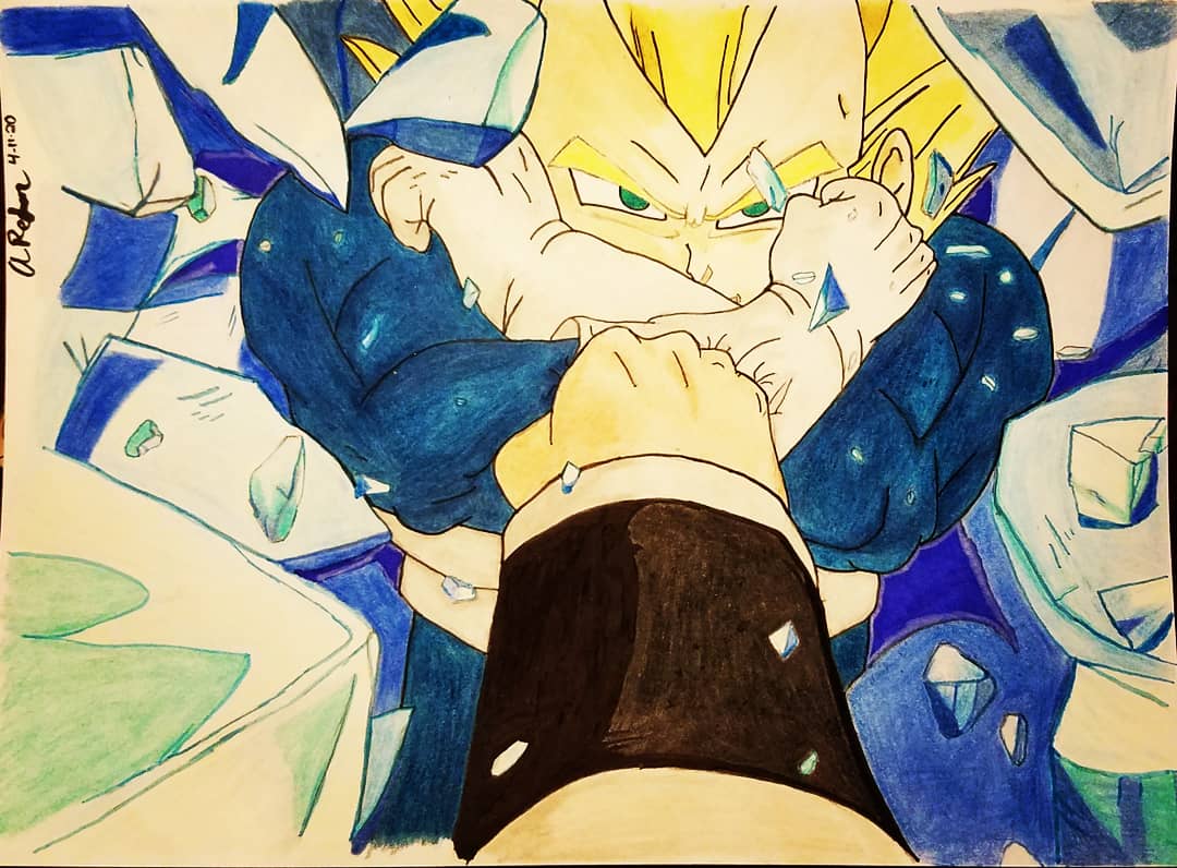 MandyLynn405's tweet photo. So I have some new followers, so I thought I'd make a quick tweet to show off my recent work.
Like💙
Retweet!💙
Follow for more💙
Thanks everyone for your continued support!!💙 
#anime #animefanart #manga #mangafanart #dragonballz #dbzfanart #dragonballsuper #traditionalart https://t.co/xpkb9313KD