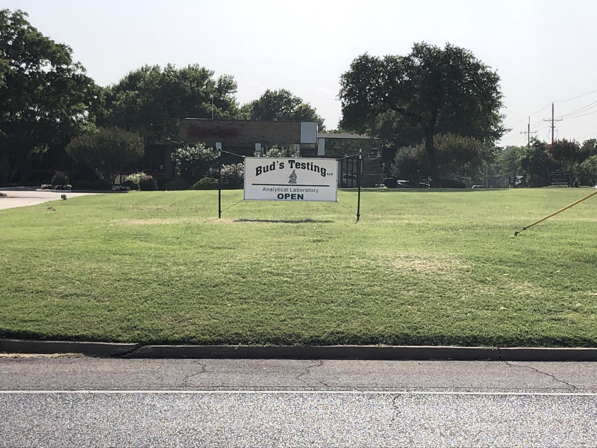 BudTesting's tweet photo. Say hello to our new laboratory facility. We are excited! Call or come in anytime and we would love to show you around. More pics coming!
It’s 1660 W Plato
Duncan, OK 73533 (580)786-2173
(81 HWY and Plato Intersection)
🇺🇸✌️
#budstesting #omma #medicalmarijuana https://t.co/NcWd6eva9r