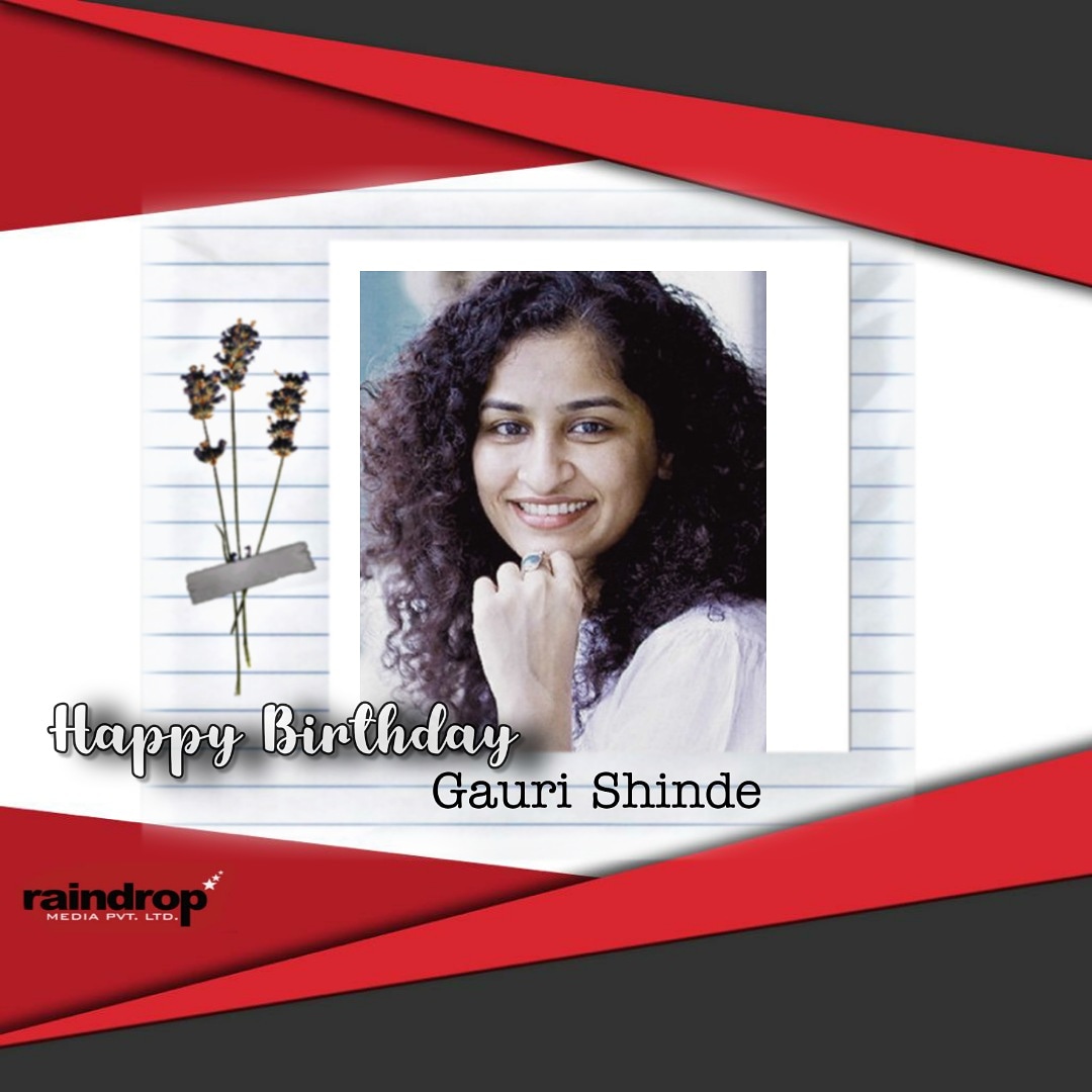Team <a href="/MediaRaindrop/">Raindrop Media</a> sends lots of love and good wishes to director @gauri_shinde on her birthday.
