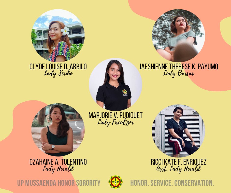 UPLBMHS's tweet photo. We would like to acknowledge our outgoing dignitaries for their love, hard work and unending support to the sorority. It may be a tough term but you did not stop to serve the sorority with all your heart. 

From your sisters, thank you, and good luck on your next journey. https://t.co/II8qKBrJaq