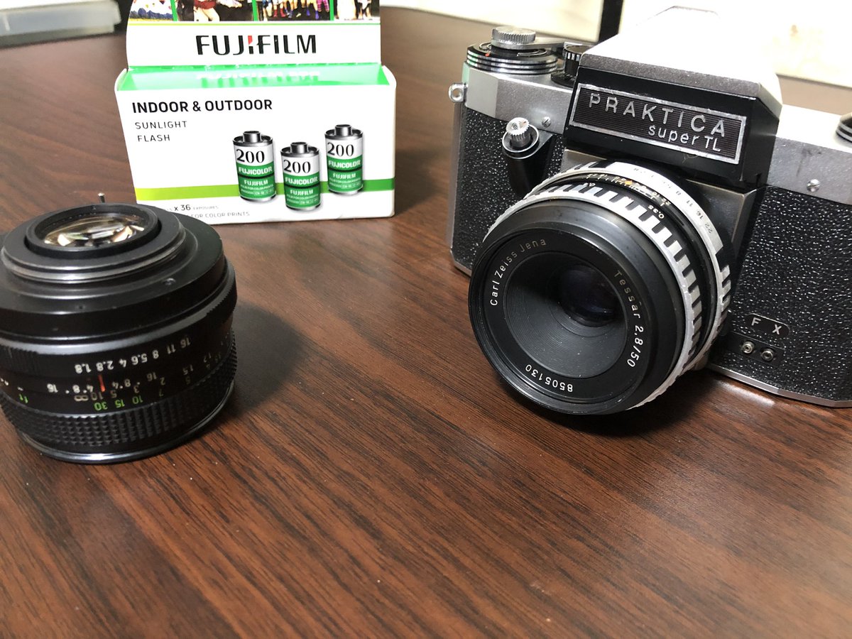 X-T2で撮ってみた PRAKTICA Super TL Carl Zeiss Jena Tessar AUTO