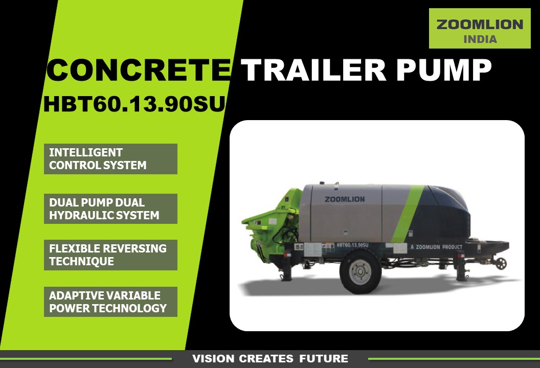 Zoomlion17's tweet photo. #ZoomlionProduct

#Zoomlion #ConcreteTrailerPump HBT60.13.90SU having 90kW engine with self diagnosis &amp; protective function make the machine more stable &amp; reliable!

#ZoomlionIndia #Concrete #Constructionequipment #Constructionmachinery #TrailerPump https://t.co/HN5J6JvjCa