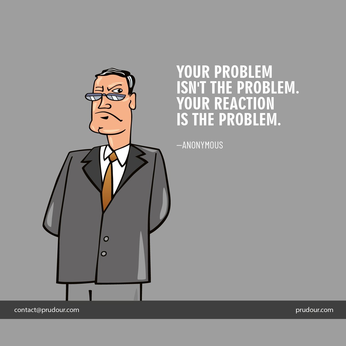prudour's tweet image. Your problem isn&apos;t the problem. Your reaction is the problem. -Anonymous
#mondaymotivation #reactwisely #stayfocused #hope