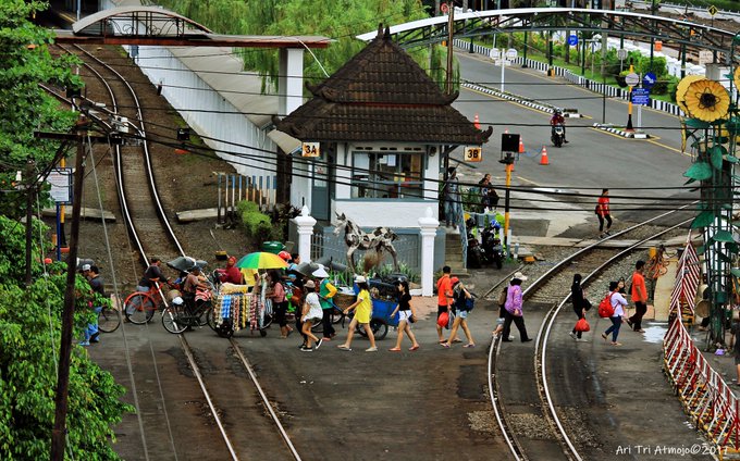 Perlintasan Geser Stasiun Tugu