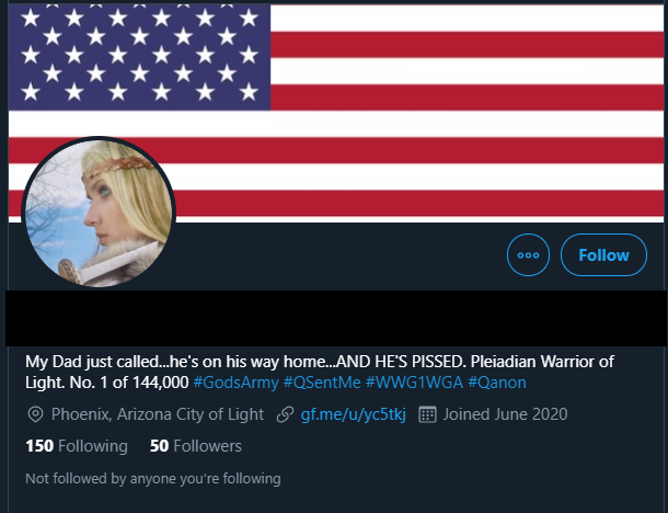 6/ On June 9 she creates a new Twitter account fully dedicated to QAnon. This account Initially posted on its creation and was mainly dormant and it got very active on June 30 (keep that date in mind for now).