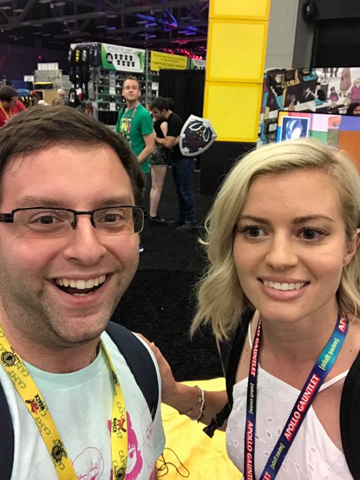 merchguysteve's tweet photo. #RTX2017 Part 2/?? feat. @brucegreene @adamkovic @JamesWillems @ElyseWillems and @SirLarr https://t.co/SpHQN45z31
