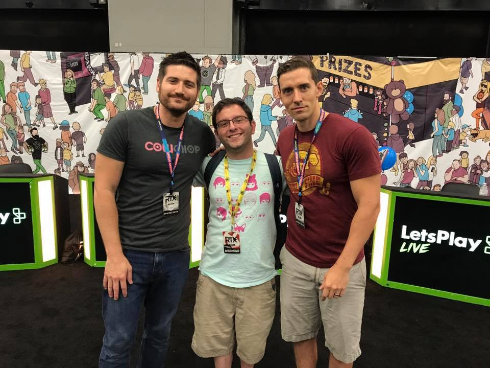 merchguysteve's tweet photo. #RTX2017 Part 2/?? feat. @brucegreene @adamkovic @JamesWillems @ElyseWillems and @SirLarr https://t.co/SpHQN45z31