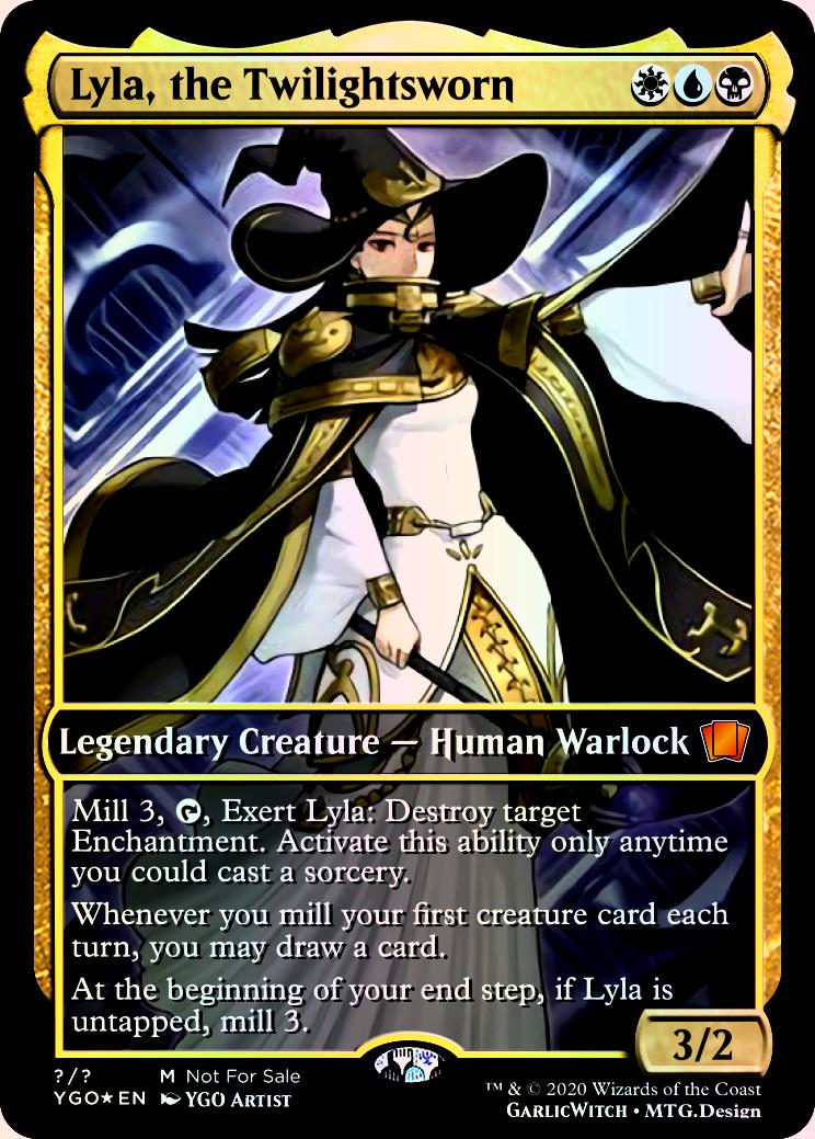  #mtg  #customcard #yugioh  #TwilightswornMy favorite archetype back when I was playing Yugioh semi competitively were Gravekeeper's. My second were Lightsworn as they were the centerpiece to many Twilight (Light/Dark) decks~♡Seeing their new forms inspired these~♡